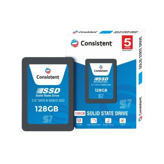 Consistent 128GB Internal SSD SATA