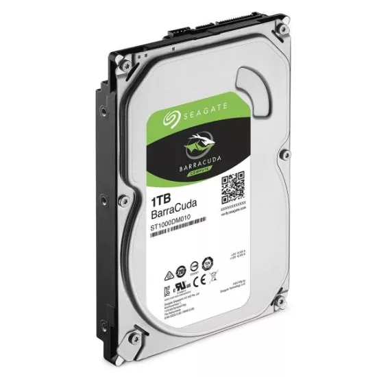 Refurbished Seagate 1TB Internal Desktop Hard Disk Barracudda SATA 3.5 Inch