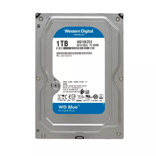 Refurbished WD Blue 1TB SATA 3.5 Inch Desktop Internal Hard Disk