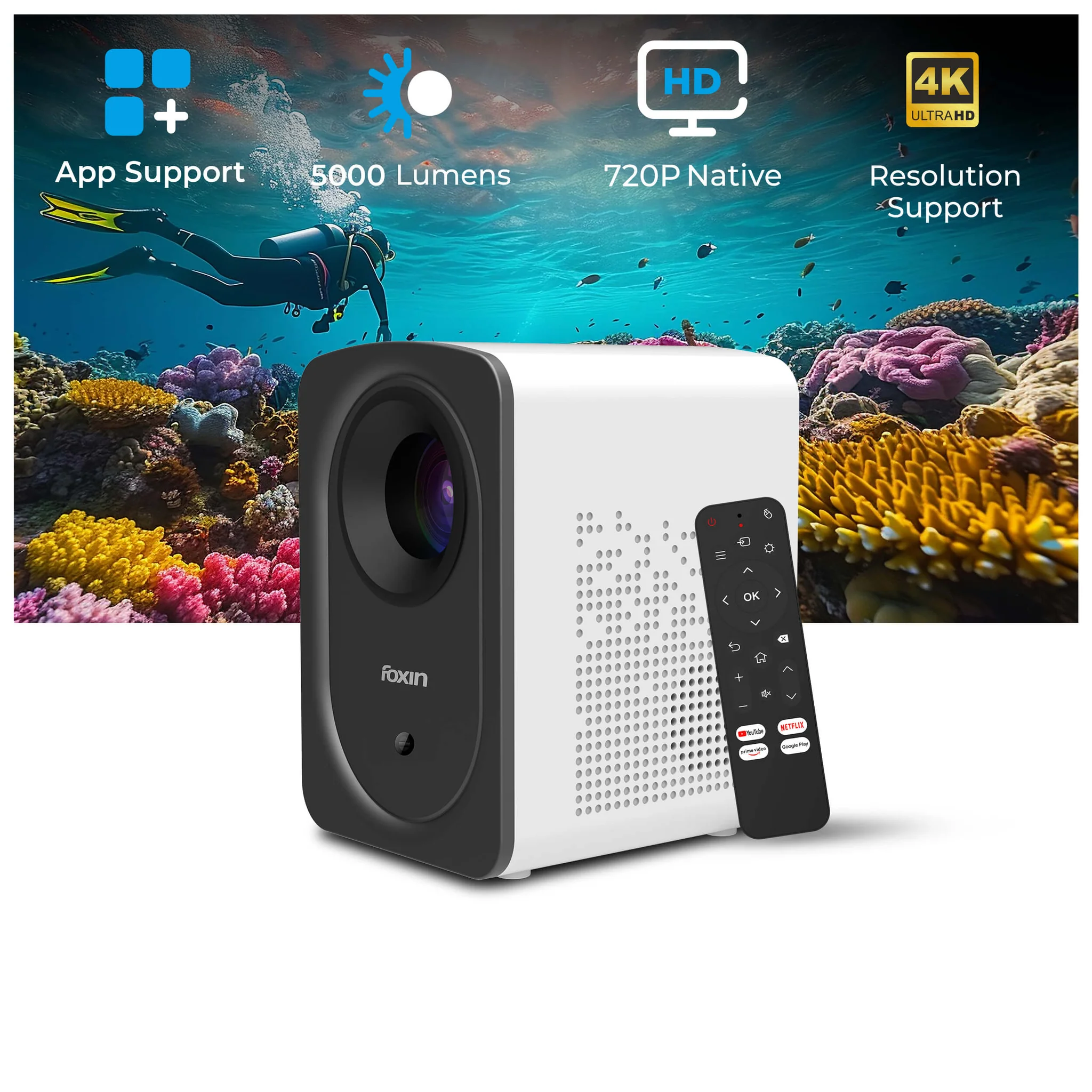 Foxin Vision 510 Smart Projector