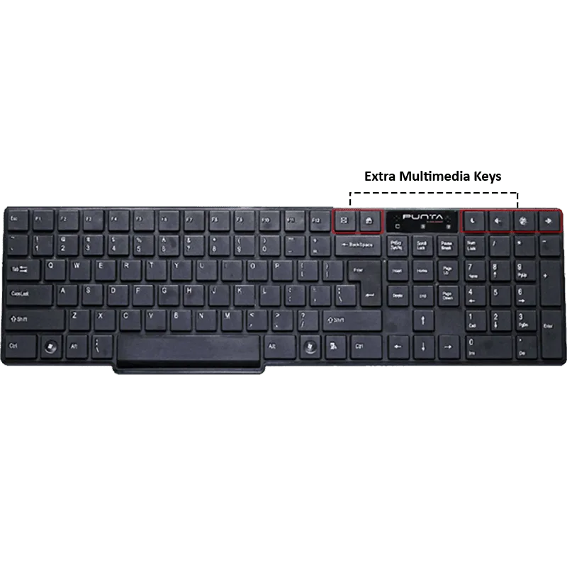 PUNTA WIRED KEYBOARD KLASSIC