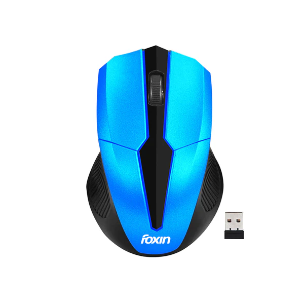 Foxin FWM-9099 Elite Blue Wireless Mouse