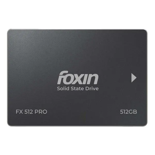 Foxin FX 512 GB PRO SSD with TLC 3D NAND Technology & 2.5 Inch SATA