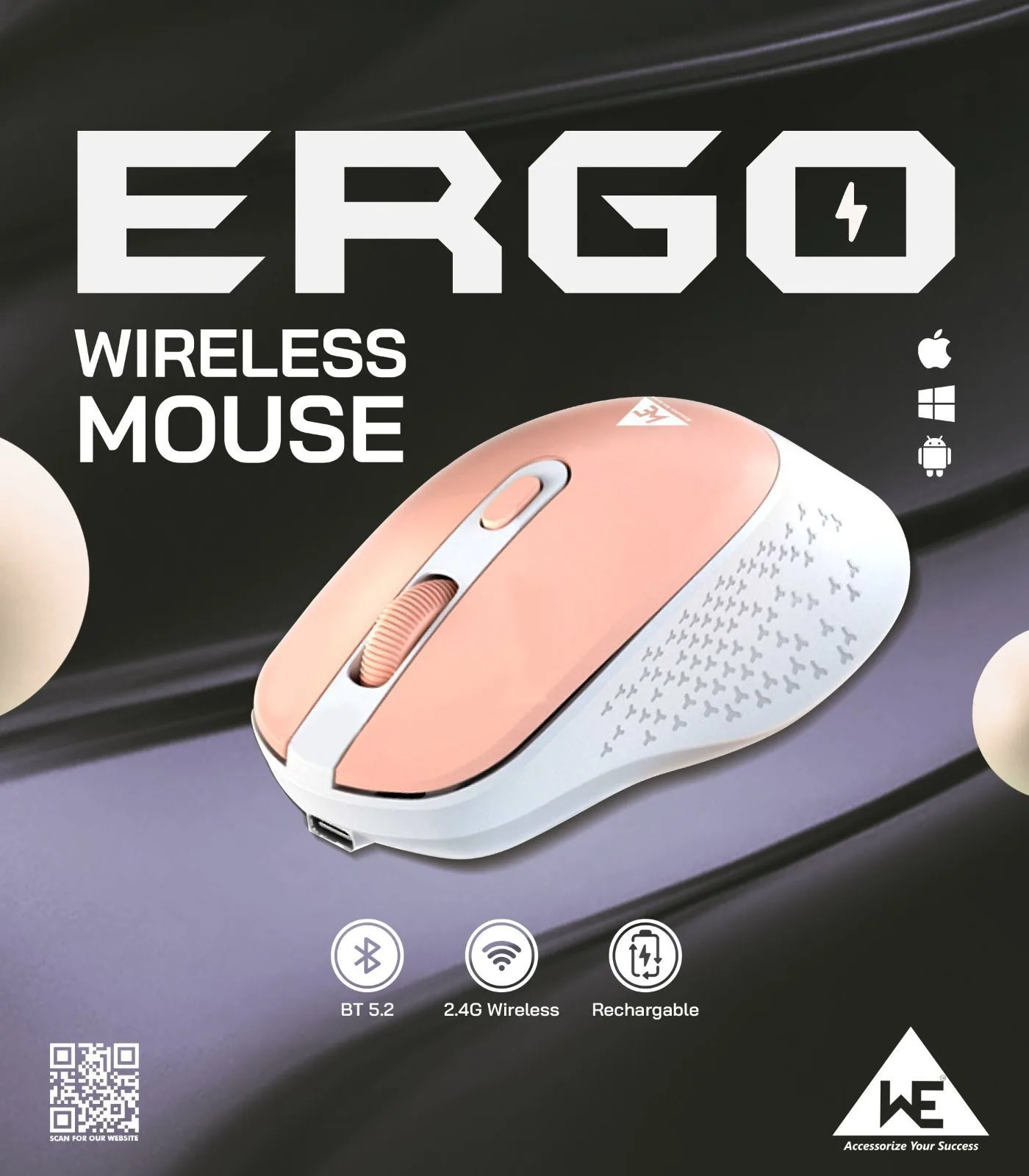 Punta Ergo Wireless Mouse